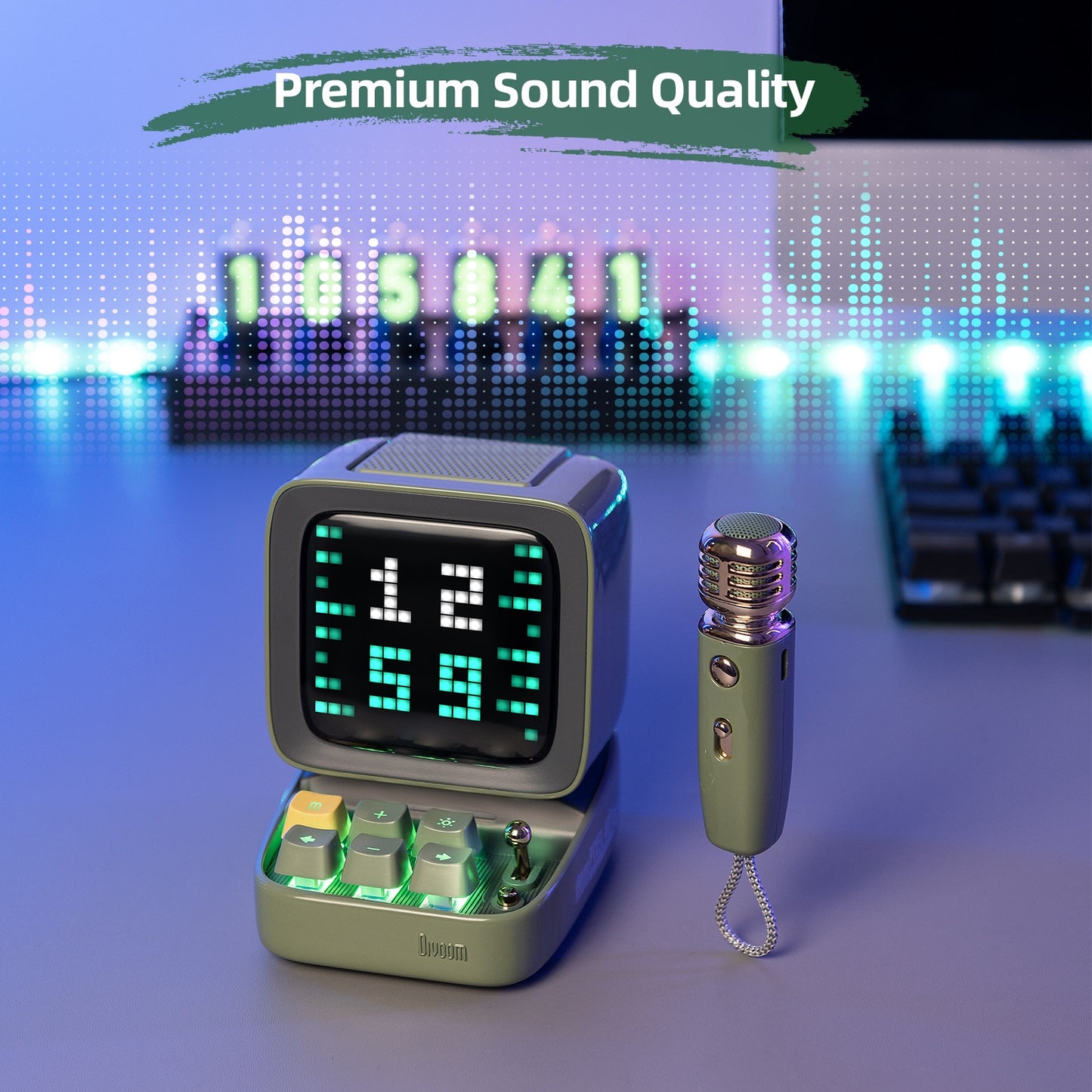 Divoom Ditoo Karaoke Bluetooth Speaker