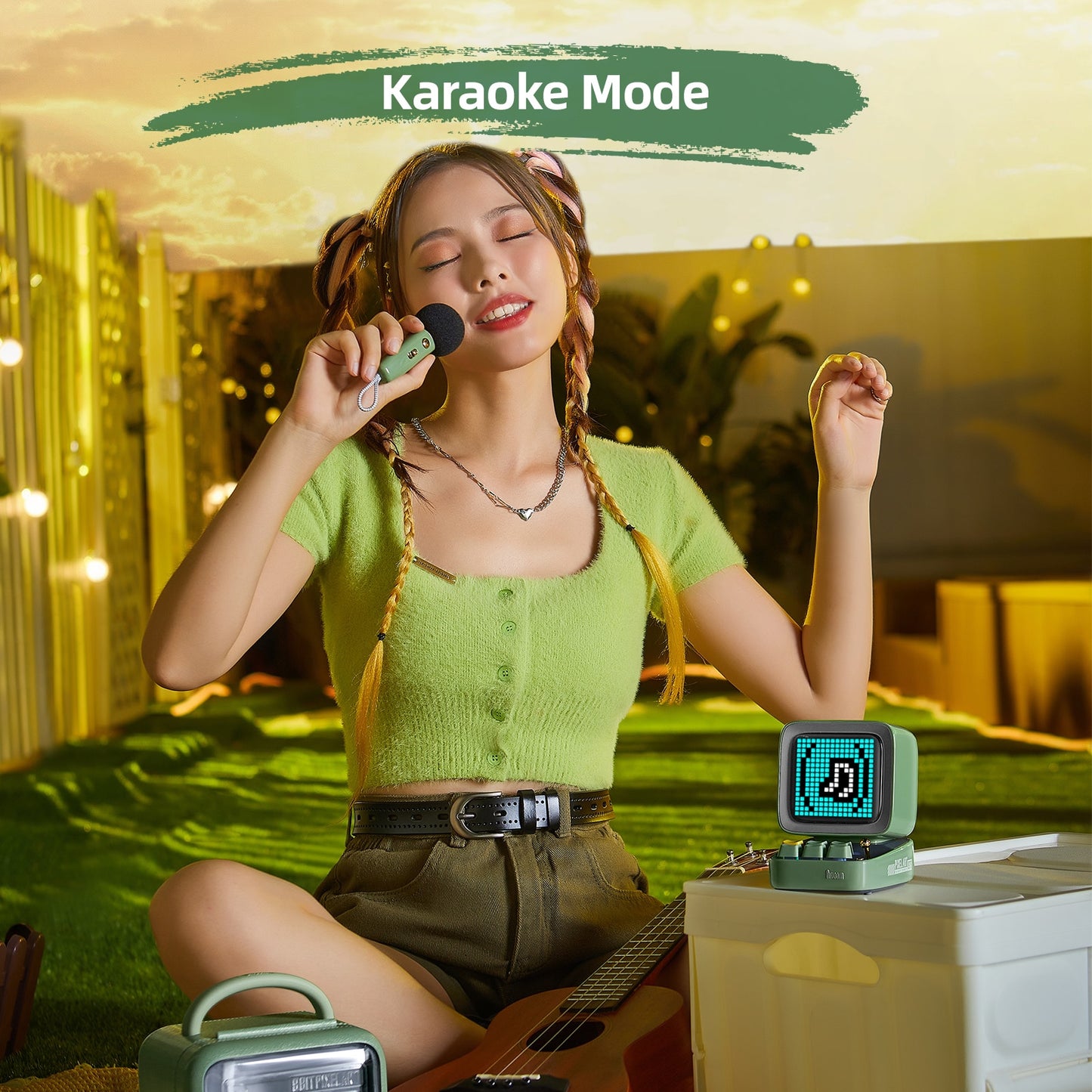 Divoom Ditoo Karaoke Bluetooth Speaker