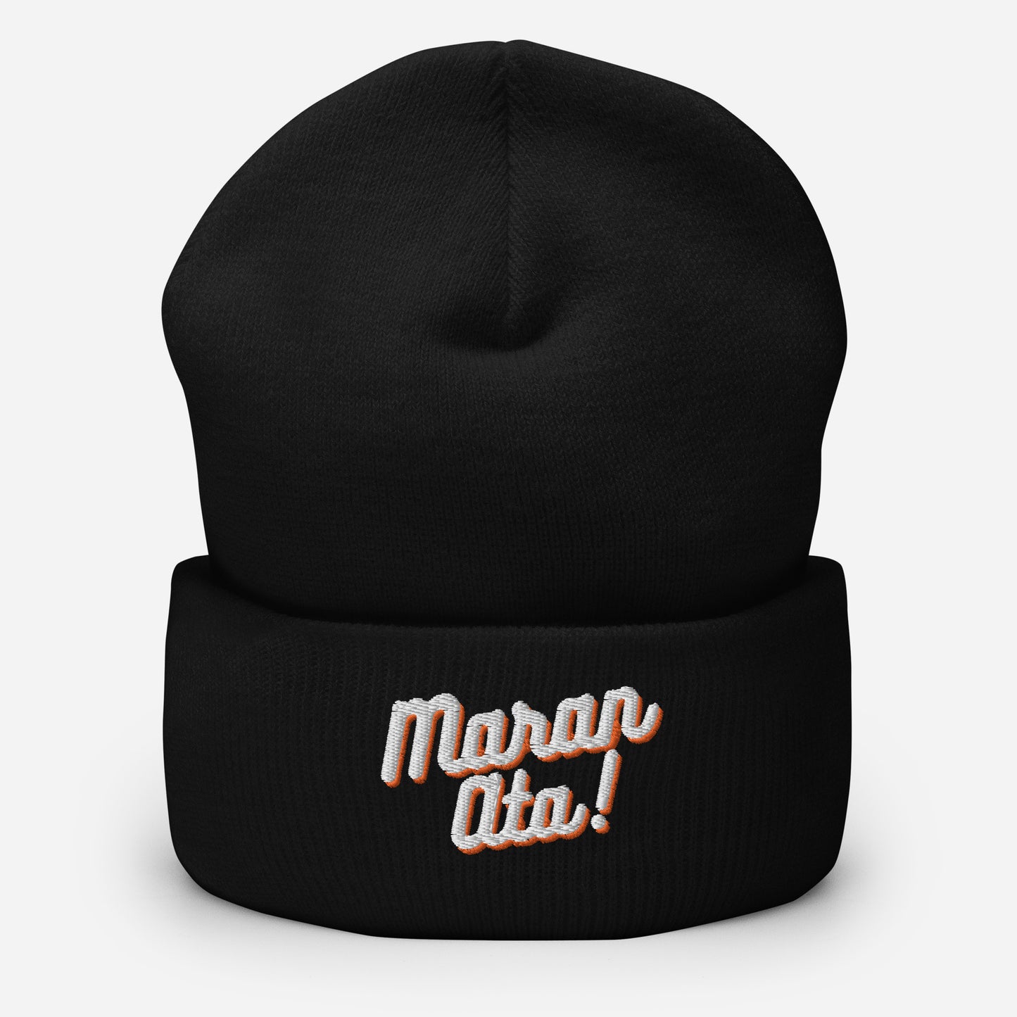 Maran Ata! | Vanilla Colour | Cuffed Beanie