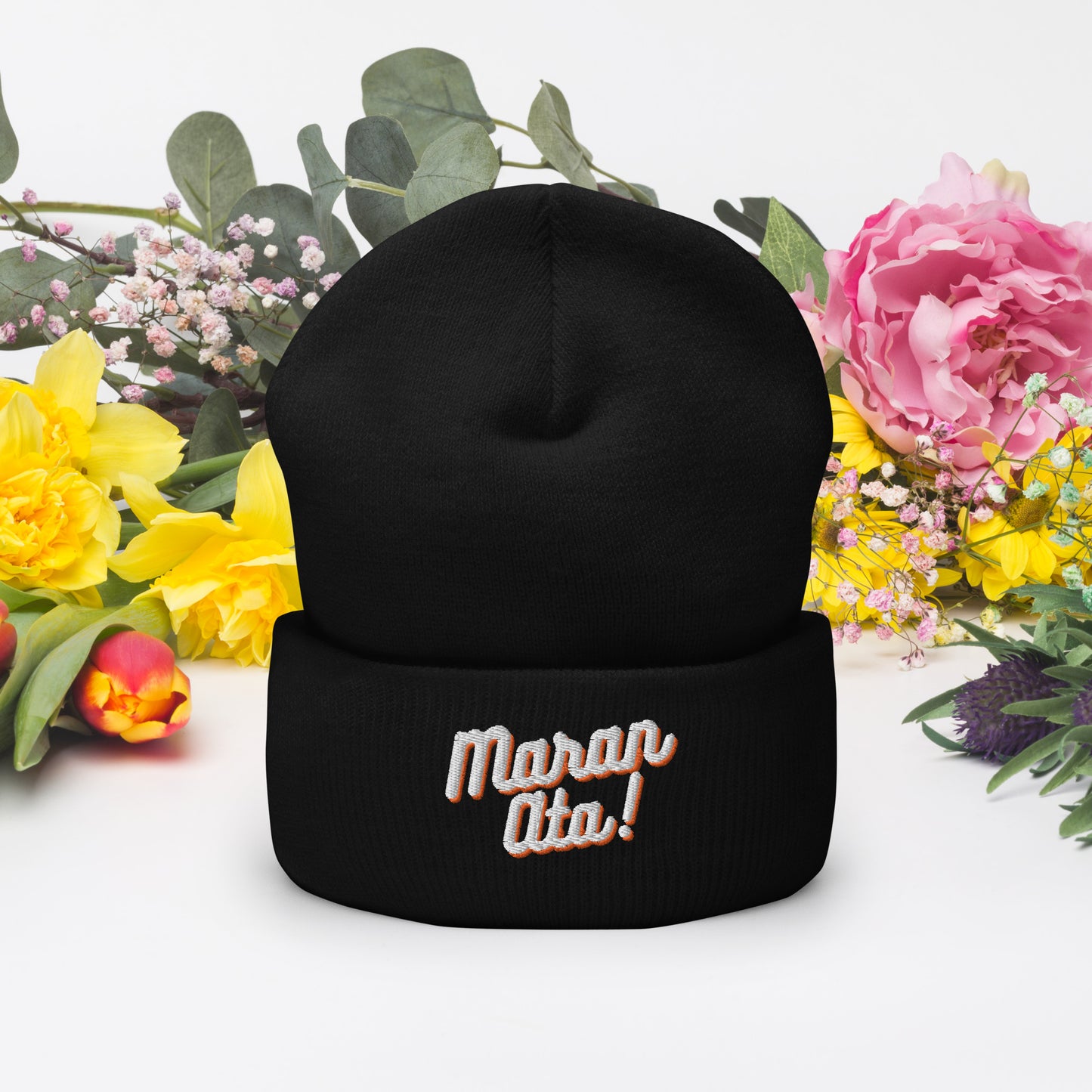 Maran Ata! | Vanilla Colour | Cuffed Beanie