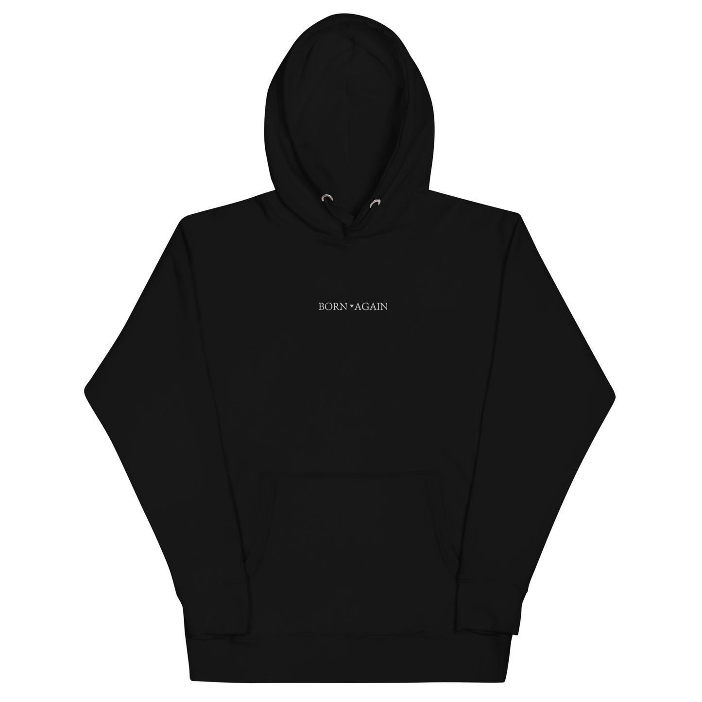 Born Again | Embroidered Unisex Hoodie