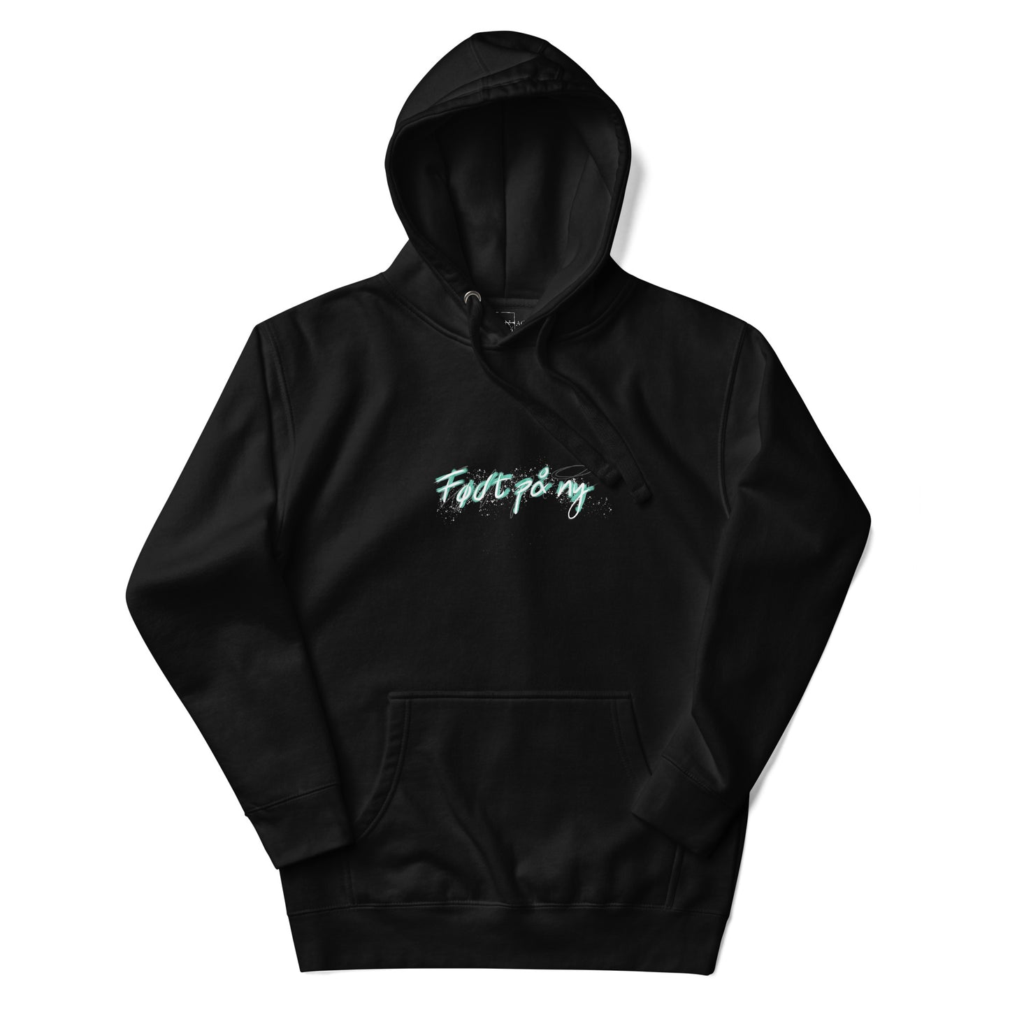 Født På Ny | White or Black | Unisex Hoodie