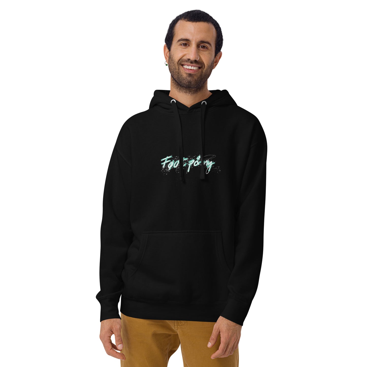 Født På Ny | White or Black | Unisex Hoodie
