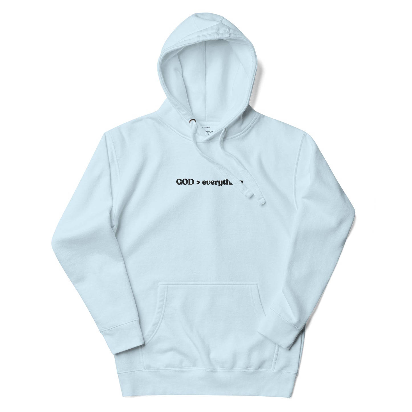 God Over Everything | Embroidered Unisex Hoodie