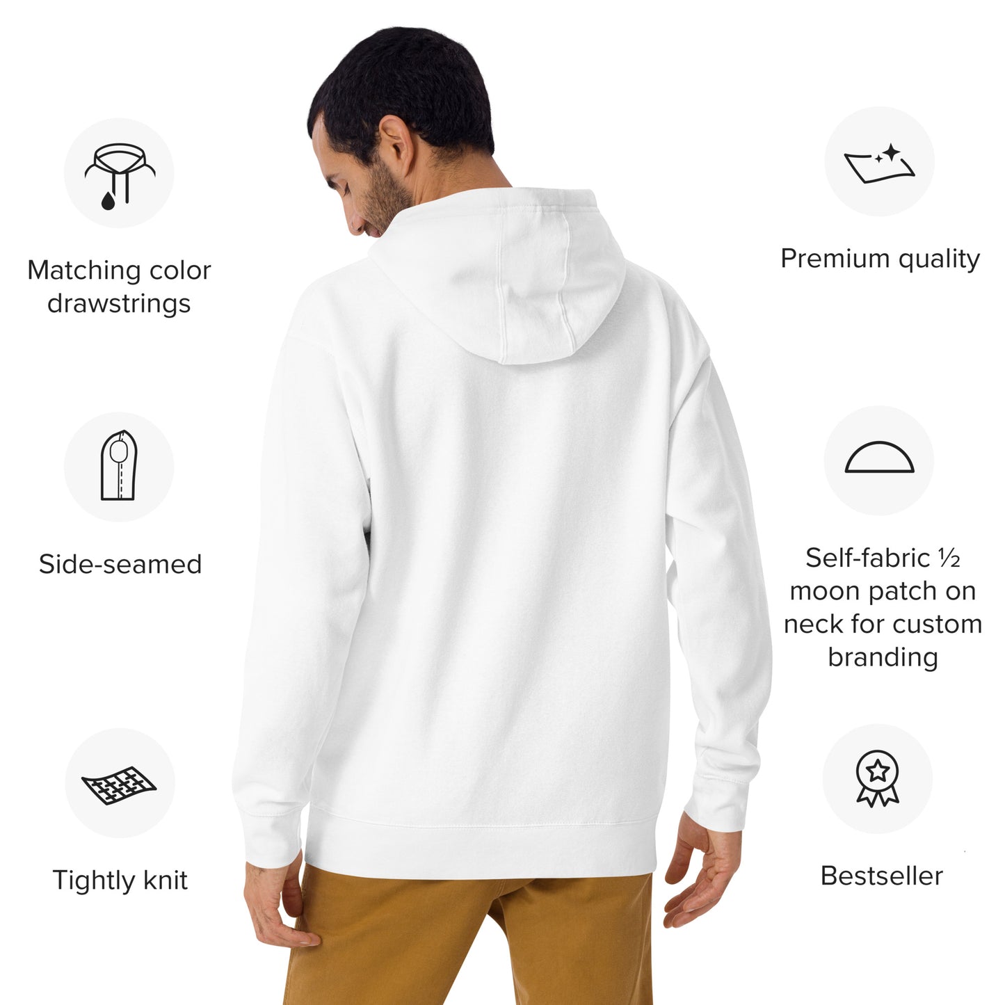 God Over Everything | Embroidered Unisex Hoodie