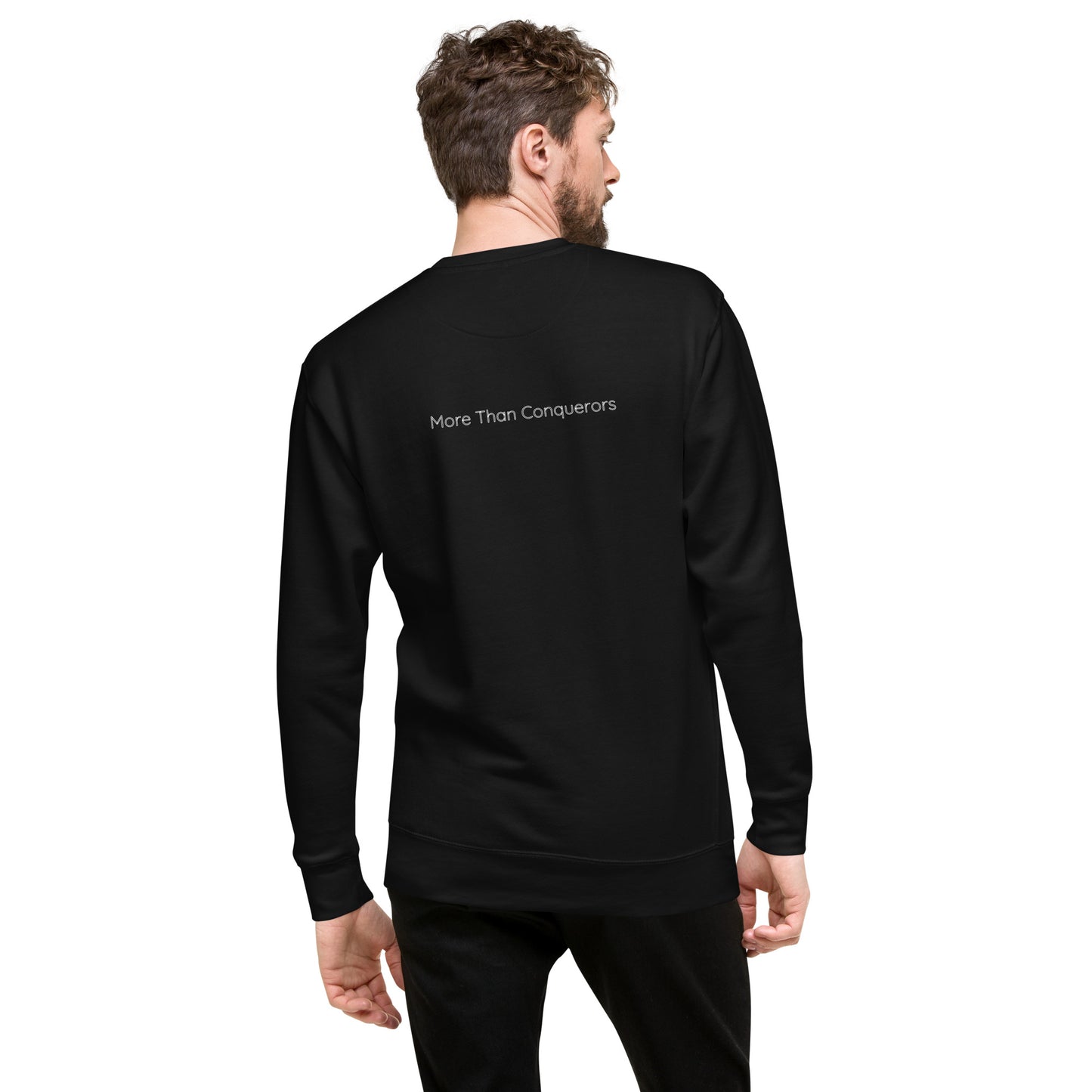 Victor Not A Victim | Unisex Premium Sweatshirt
