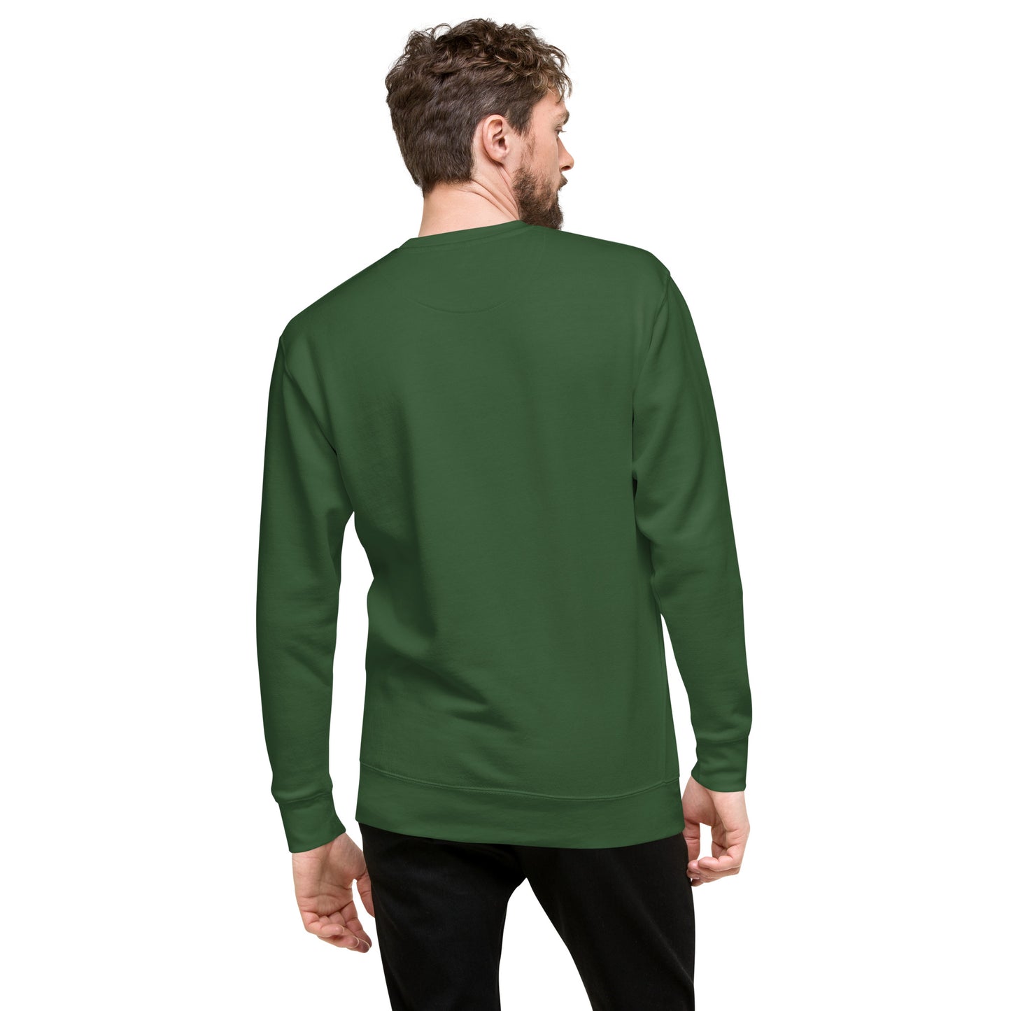 God Over Everything | Embroidered Unisex Premium Sweatshirt