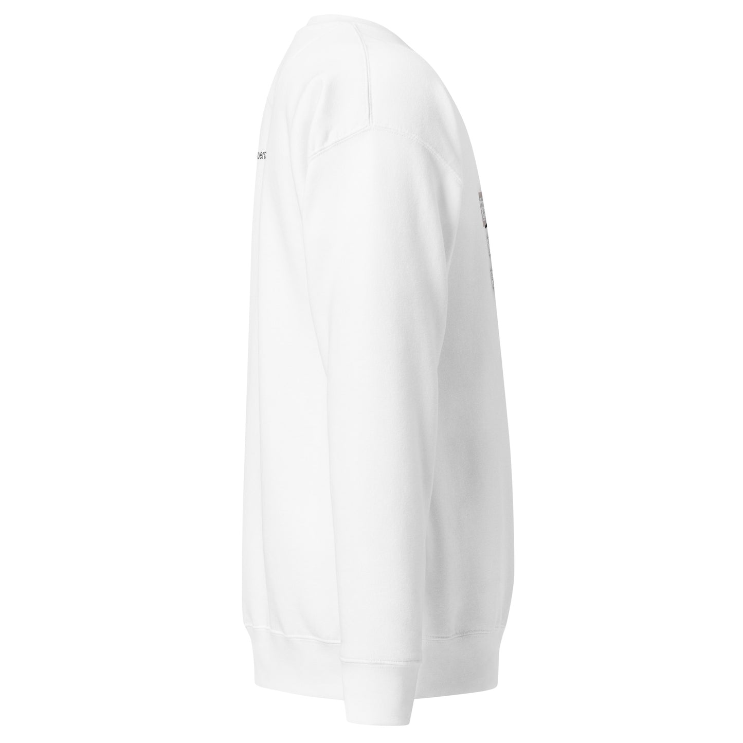 Victor Not A Victim | White | Unisex Premium Sweatshirt
