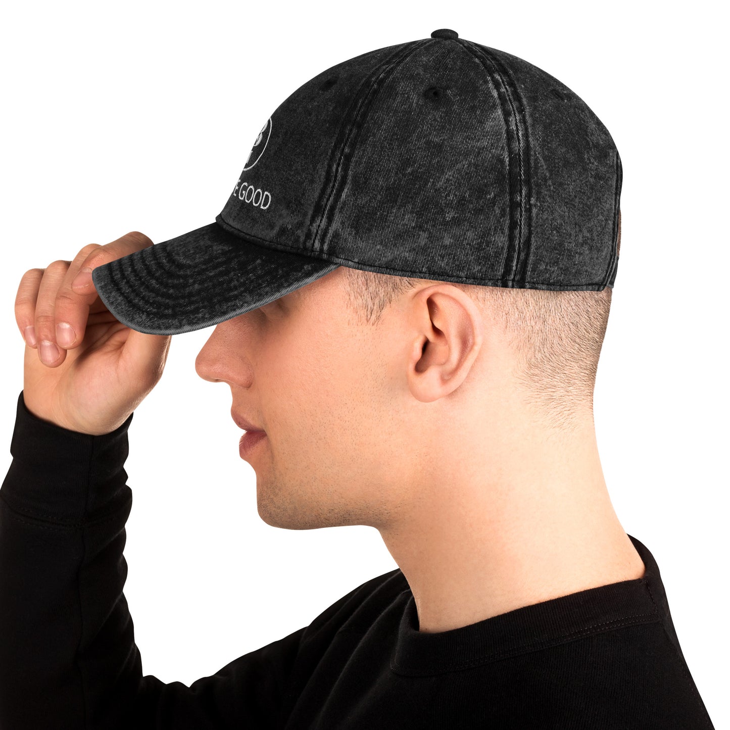 Just Be Good (JBG) | Embroidered Unisex Vintage Cotton Twill Cap