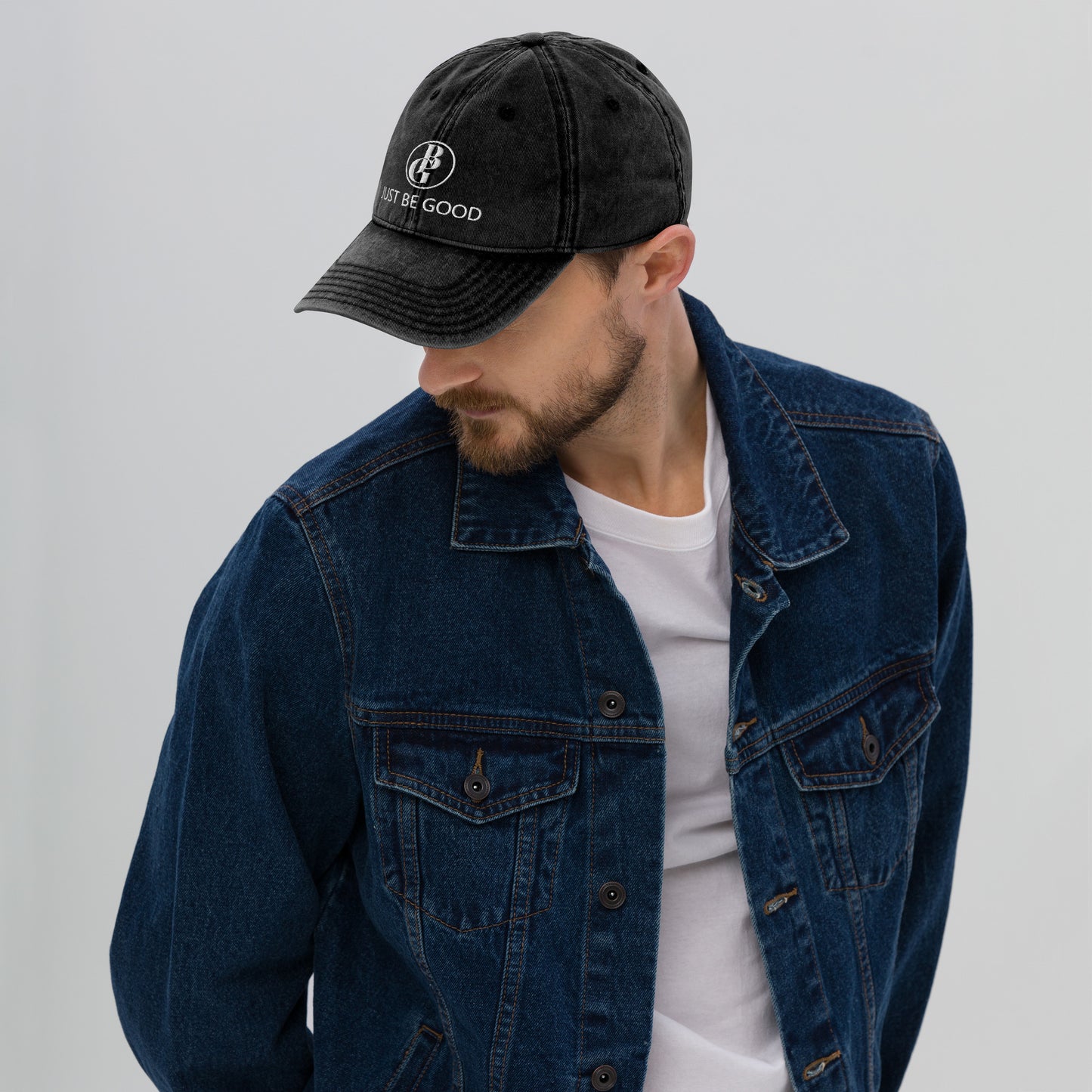 Just Be Good (JBG) | Embroidered Unisex Vintage Cotton Twill Cap