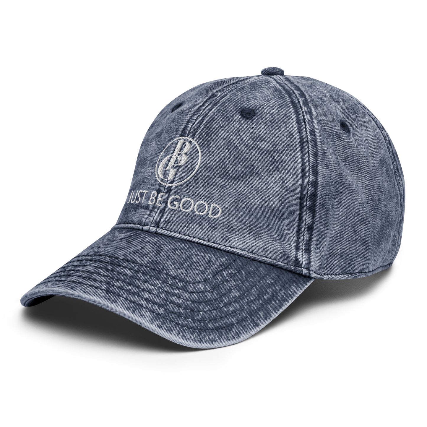 Just Be Good (JBG) | Embroidered Unisex Vintage Cotton Twill Cap