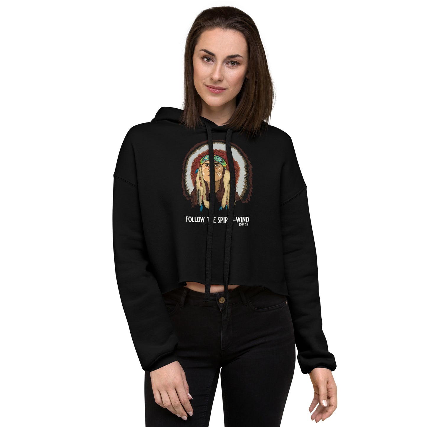 Spirit Wind | Crop Hoodie