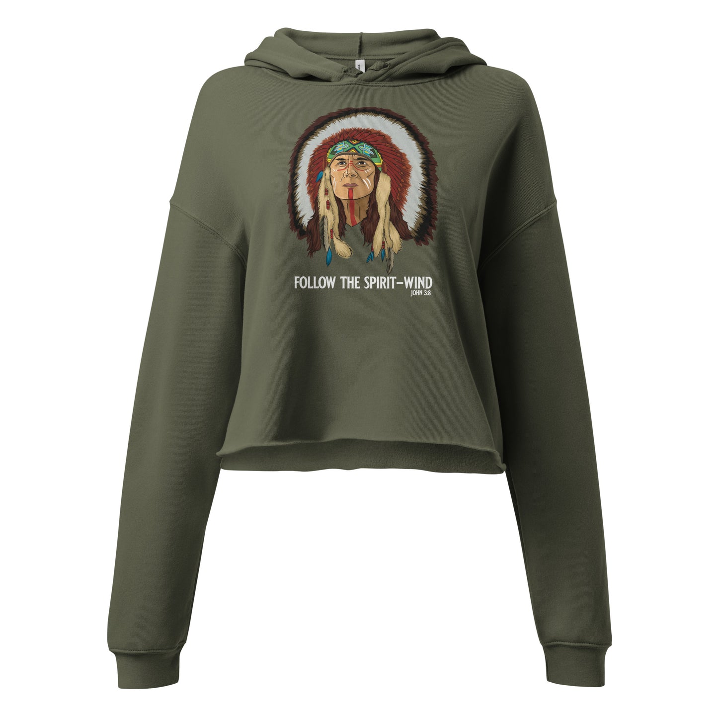 Spirit Wind | Crop Hoodie