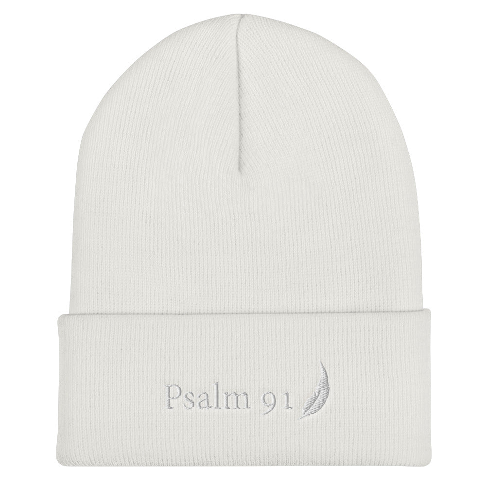 Psalm 91 Cuffed Beanie