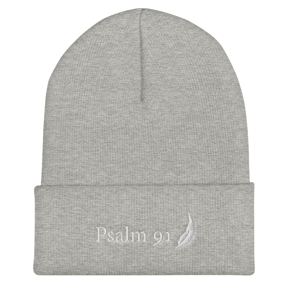 Psalm 91 Cuffed Beanie