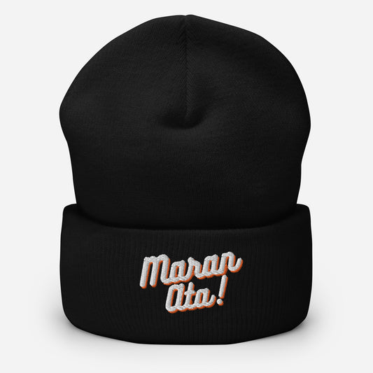 Maran Ata! | Vanilla Colour | Cuffed Beanie