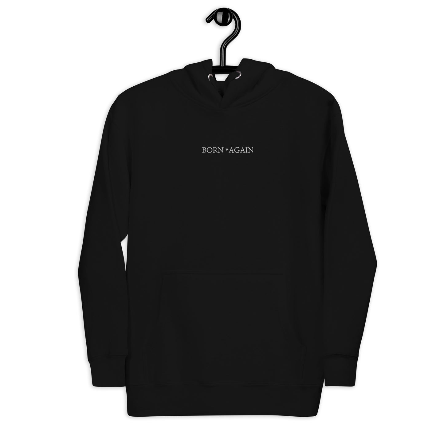 Born Again | Embroidered Unisex Hoodie