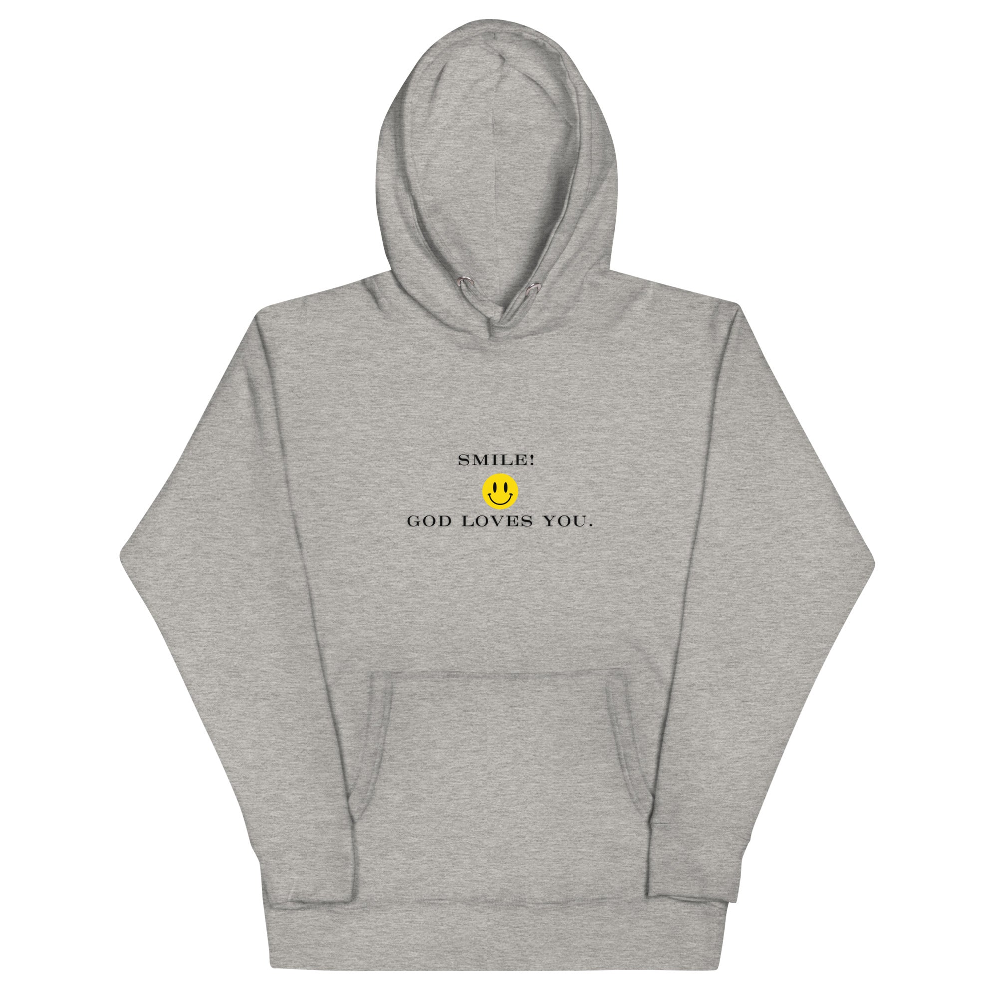 Smile God Loves You Hoodie – Born Again Textiles