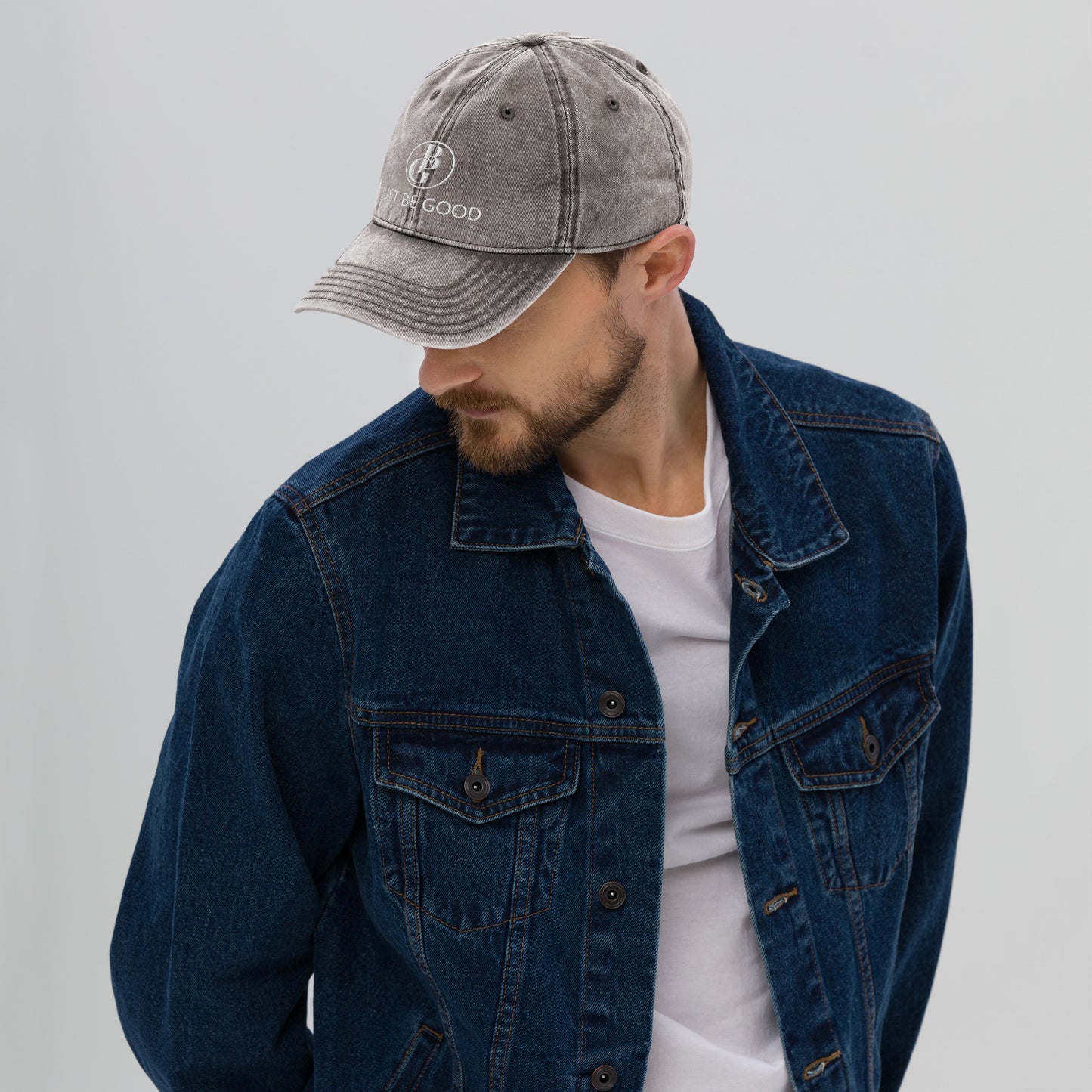 Just Be Good (JBG) | Embroidered Unisex Vintage Cotton Twill Cap